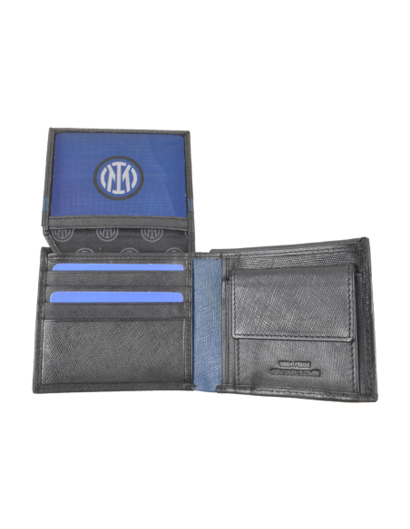 PORTAFOGLIO SAFFIANO SLIM 100% PELLE INTER