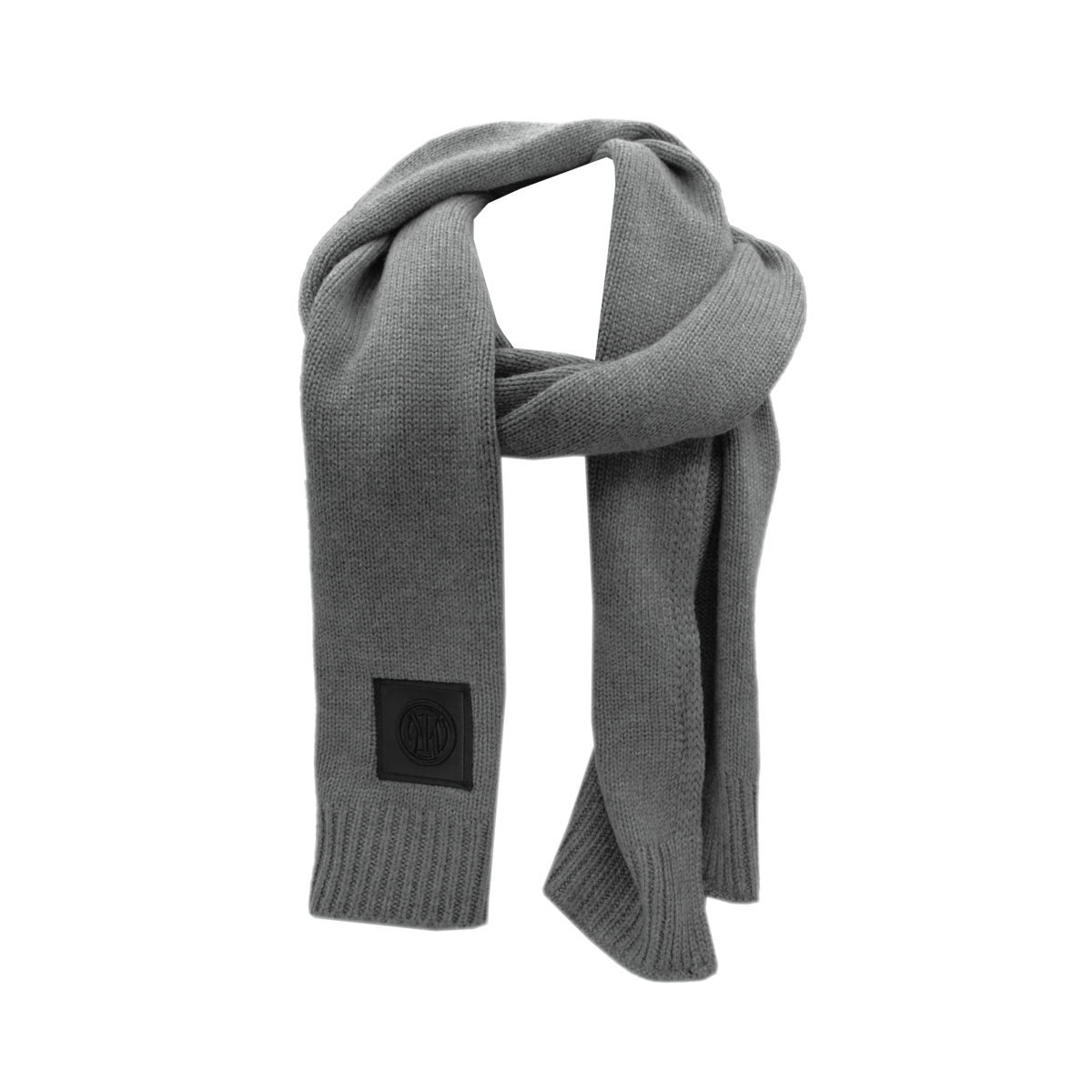 SET SCIARPA E CAPPELLO MAGLIA 9%WO 20%PL 55%NY 16%PC GRIGIO INTER IN BOX