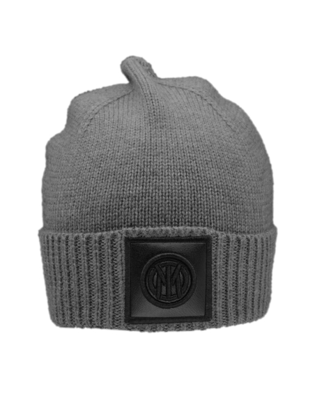 SET SCIARPA E CAPPELLO MAGLIA 9%WO 20%PL 55%NY 16%PC GRIGIO INTER IN BOX