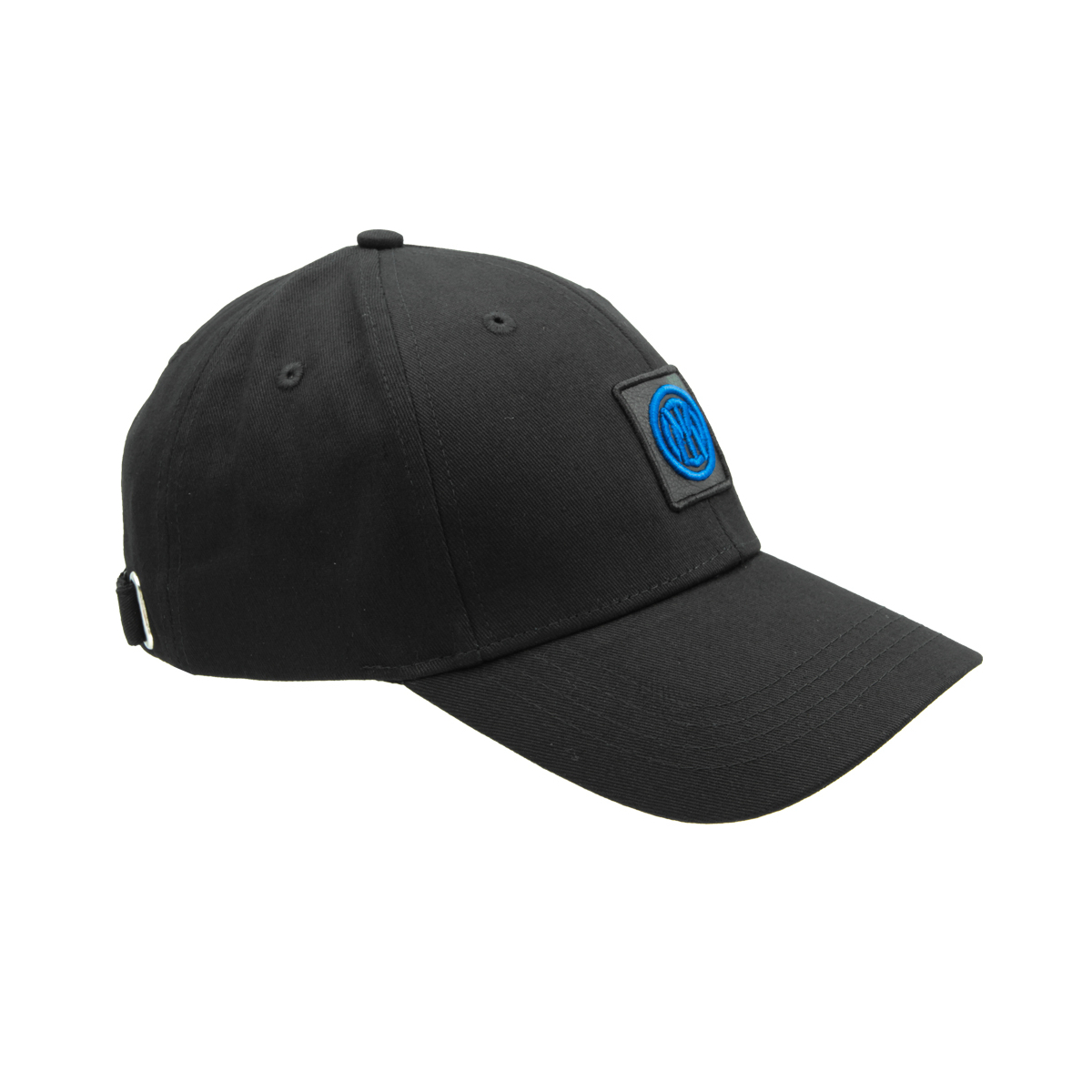 CAPPELLO BASEBALL PATCH PELLE PICC. RICAMO ROYAL 100%CO INTER