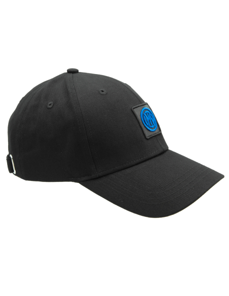 CAPPELLO BASEBALL PATCH PELLE PICC. RICAMO ROYAL 100%CO INTER