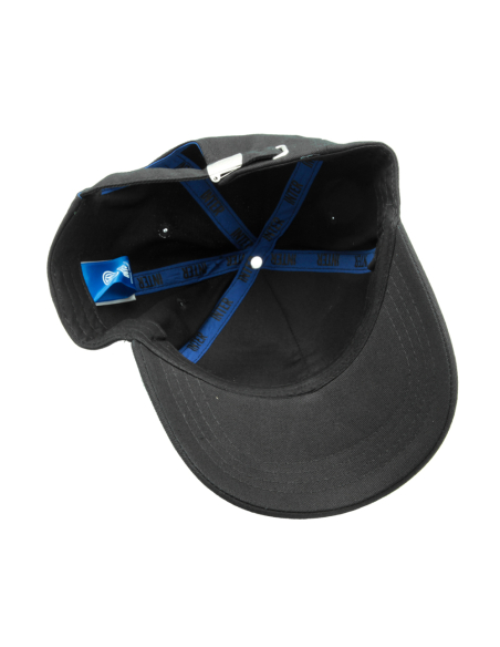 CAPPELLO BASEBALL PATCH PELLE PICC .RICAMO NERO 100%CO INTER