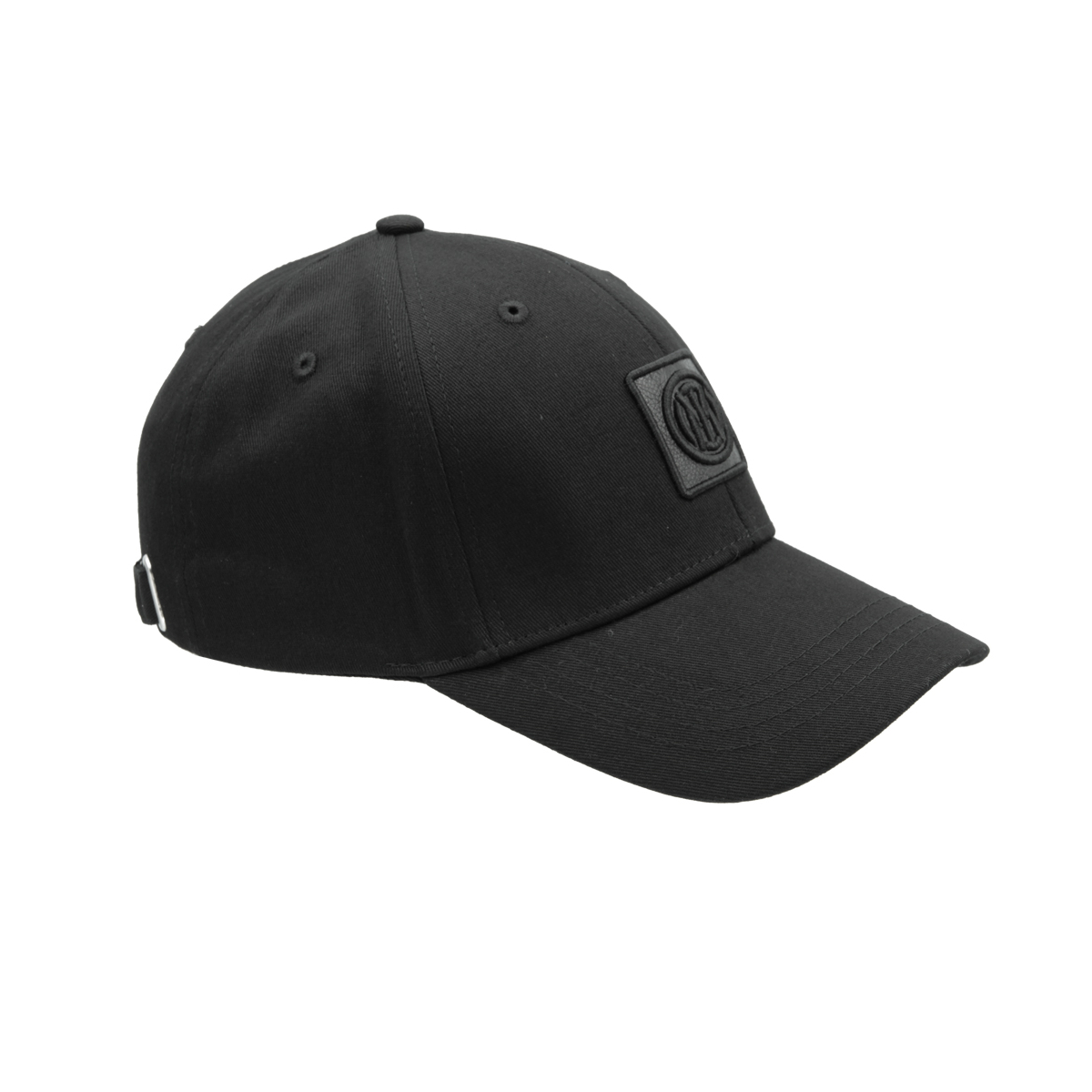 CAPPELLO BASEBALL PATCH PELLE PICC .RICAMO NERO 100%CO INTER