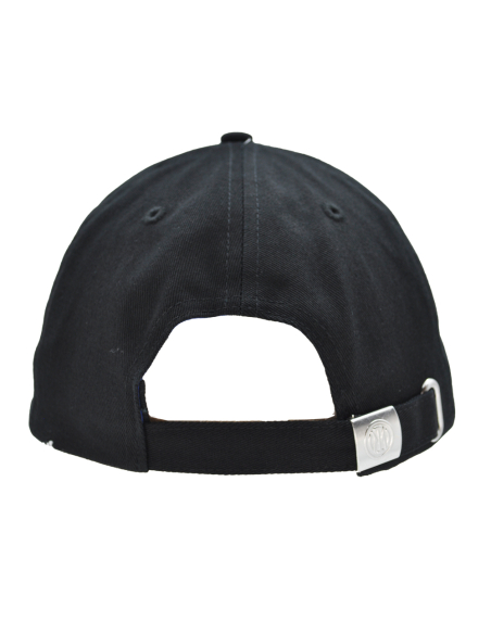 CAPPELLO BASEBALL PATCH PELLE RICAMO 100%CO INTER