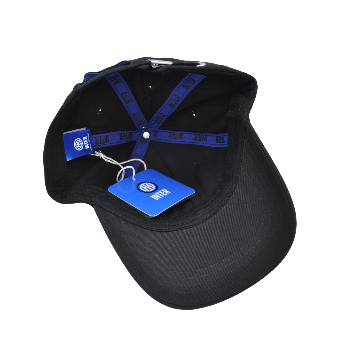 CAPPELLO BASEBALL PATCH PELLE RICAMO 100%CO INTER