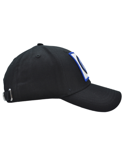 CAPPELLO BASEBALL PATCH PELLE RICAMO 100%CO INTER