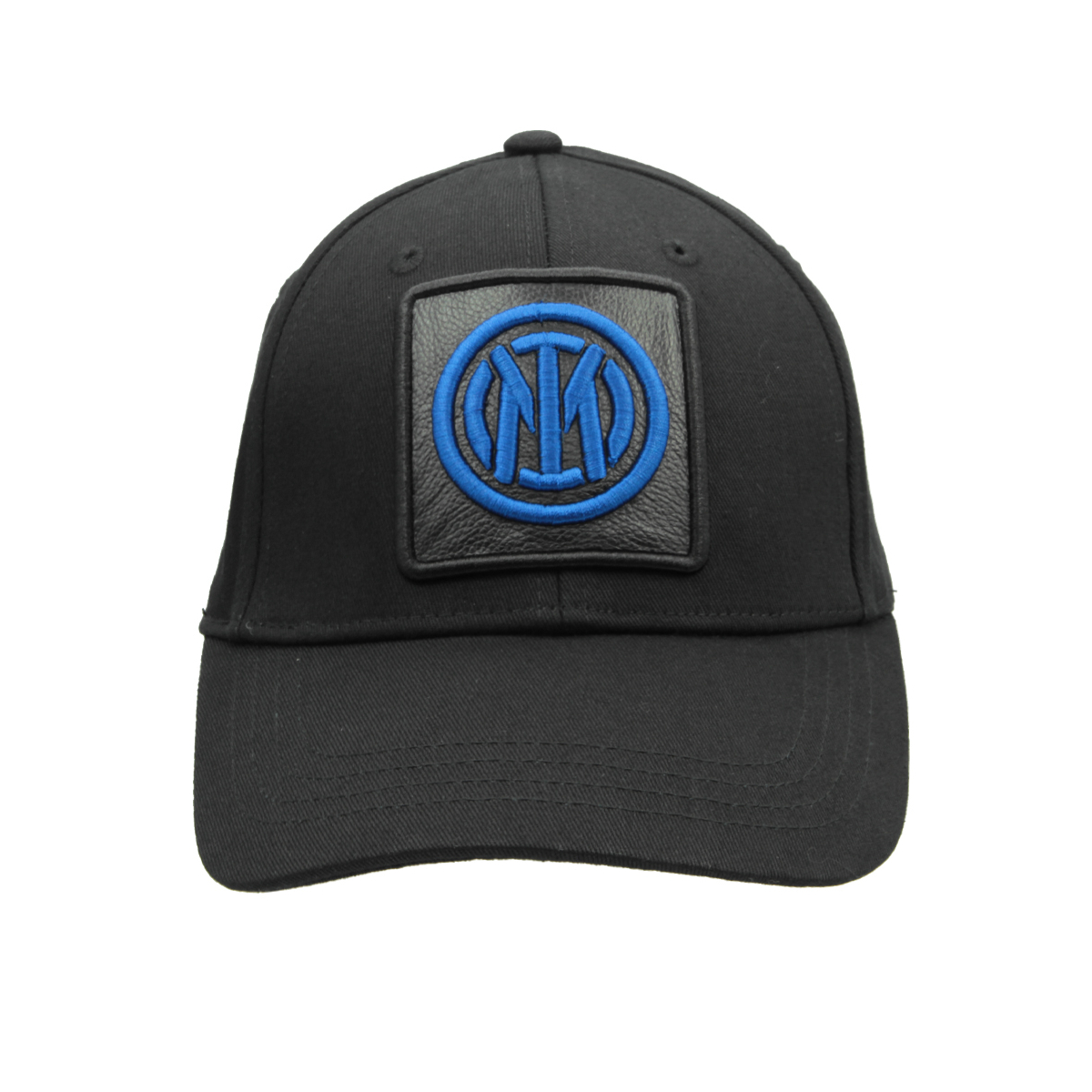 CAPPELLO BASEBALL PATCH PELLE RICAMO 100%CO INTER