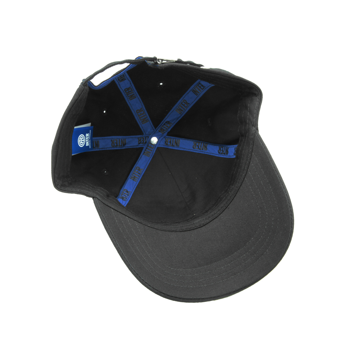 CAPPELLO BASEBALL PATCH PELLE RICAMO 100%CO INTER