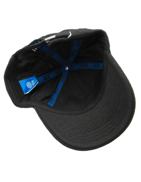 CAPPELLO BASEBALL MAGLIA RICAMO NERO 65%PL 25%PC 10%VI INTER