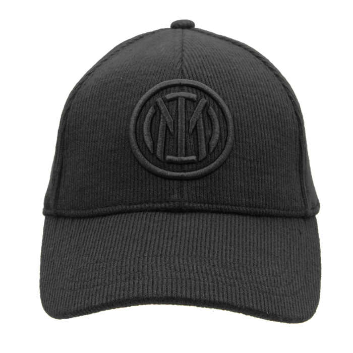 CAPPELLO BASEBALL MAGLIA RICAMO NERO 65%PL 25%PC 10%VI INTER
