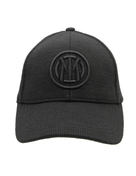 CAPPELLO BASEBALL MAGLIA RICAMO NERO 65%PL 25%PC 10%VI INTER