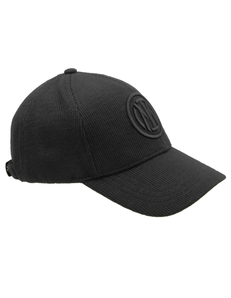 CAPPELLO BASEBALL MAGLIA RICAMO NERO 65%PL 25%PC 10%VI INTER
