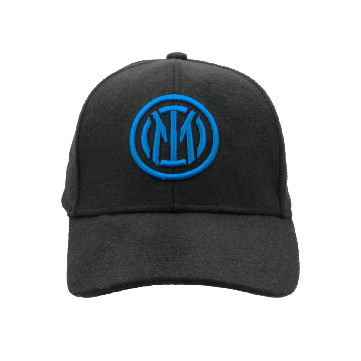 CAPPELLO BASEBALL FELTRO RICAMO  100%PL INTER
