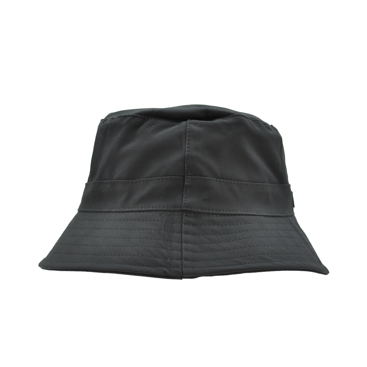 CAPPELLO PESCATORE ALCANTARA DOUBLE FACE NYLON RICAMO NERO 50%PU 50%PL INTER
