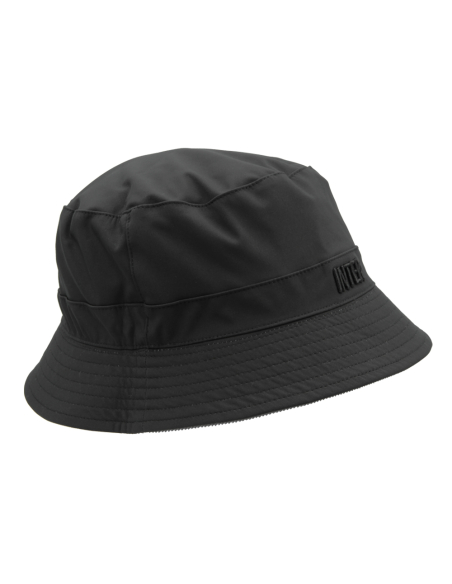 CAPPELLO PESCATORE VELLUTO DOUBLE FACE NYLON RICAMO GRIGIO 50%CO 50%PL INTER