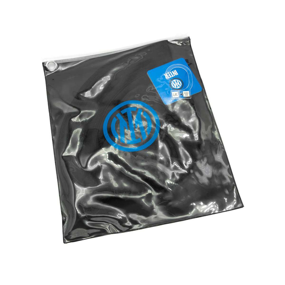 CAPPELLO PESCATORE VELLUTO DOUBLE FACE NYLON RICAMO NERO 50%CO 50%PL INTER