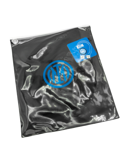 CAPPELLO PESCATORE VELLUTO DOUBLE FACE NYLON RICAMO NERO 50%CO 50%PL INTER
