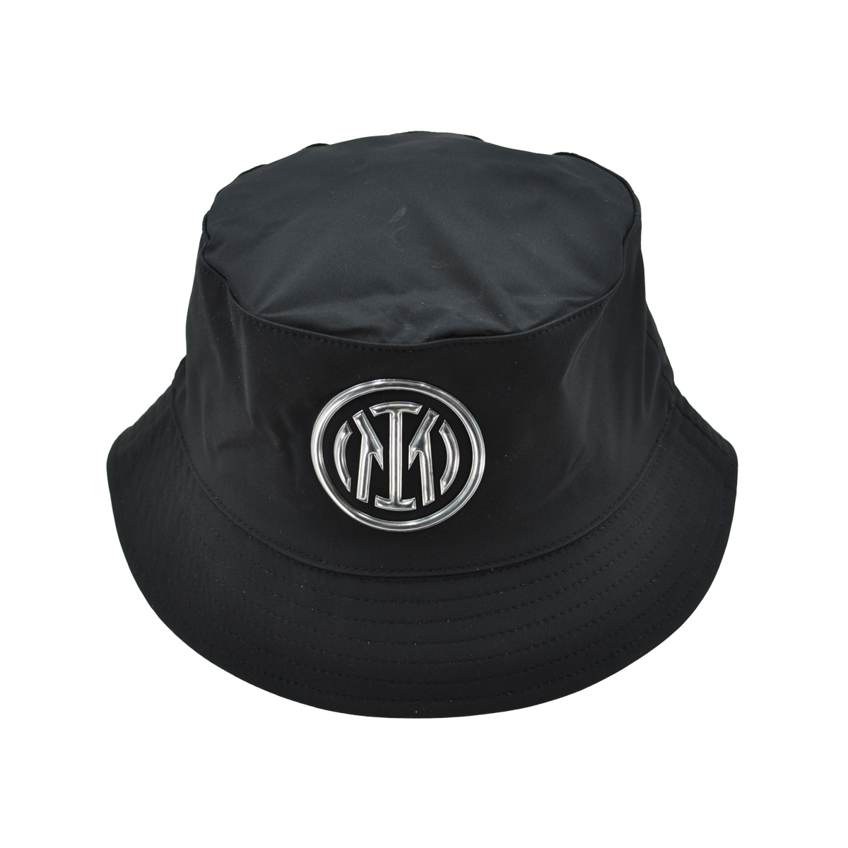CAPPELLO PESCATORE NYLON DOUBLE FACE LOGO METAL 100%PL INTER