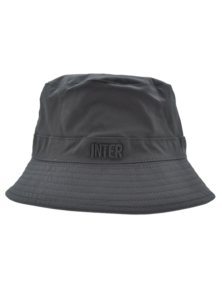 CAPPELLO PESCATORE NYLON DOUBLE FACE LOGO METAL 100%PL INTER
