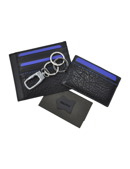 PARURE PORTACARTE E PORTACHIAVI 100%PELLE INTER