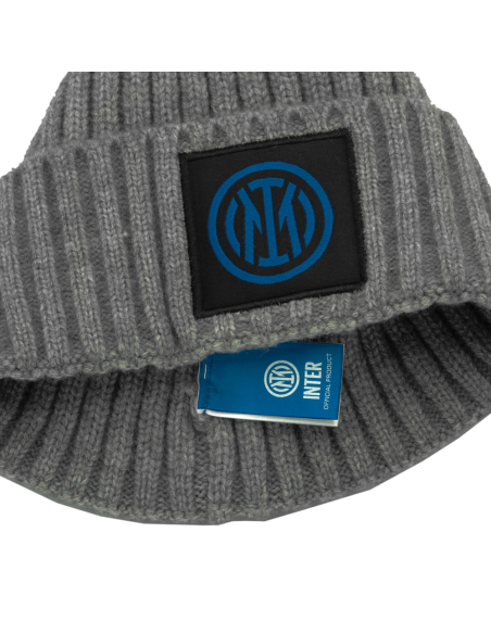 CAPPELLO SKIPPER GRIGIO PATCH TESSUTO 45%PC 30%NY 25%PL INTER