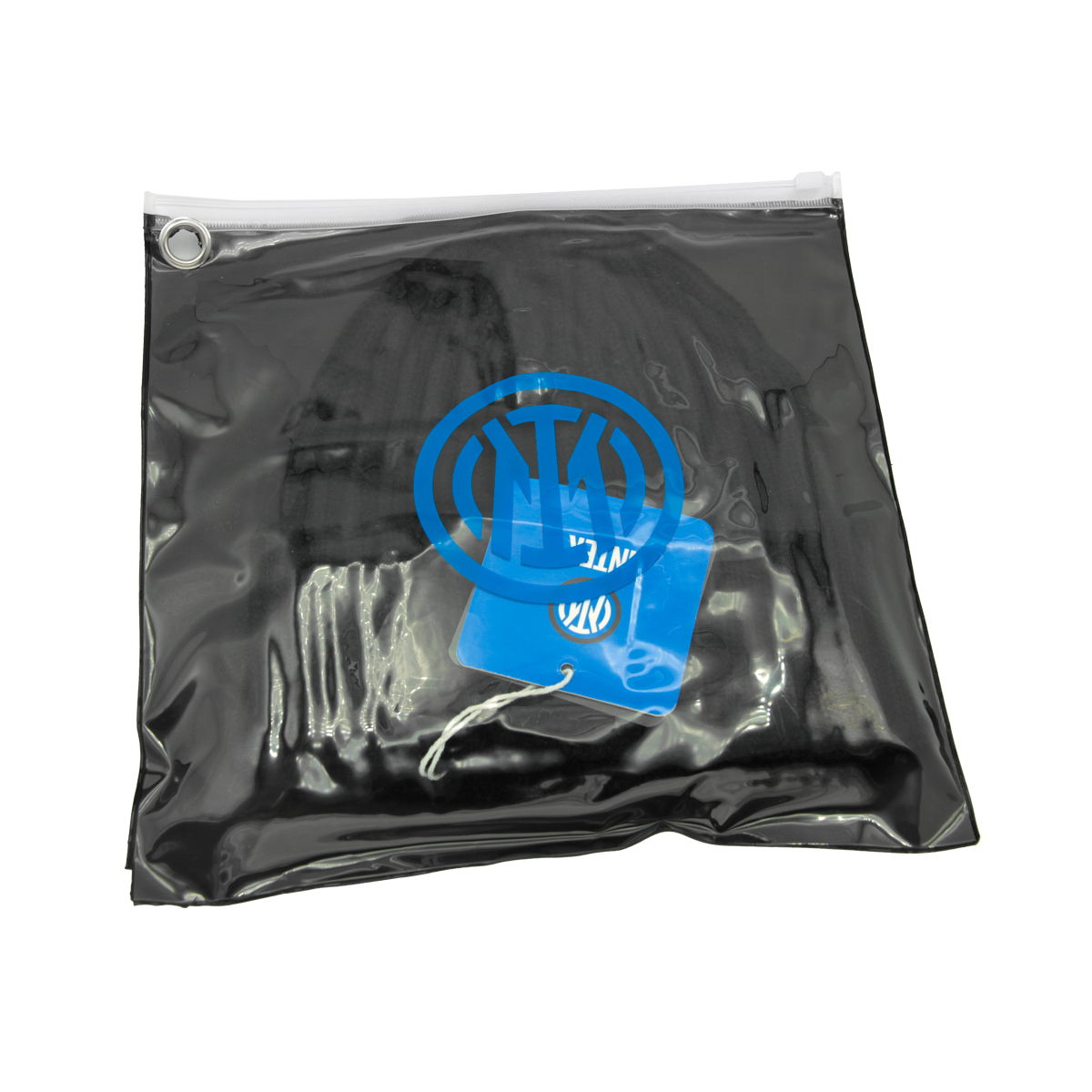 CAPPELLO SKIPPER NERO PATCH TESSUTO 45%PC 30%NY 25%PL INTER