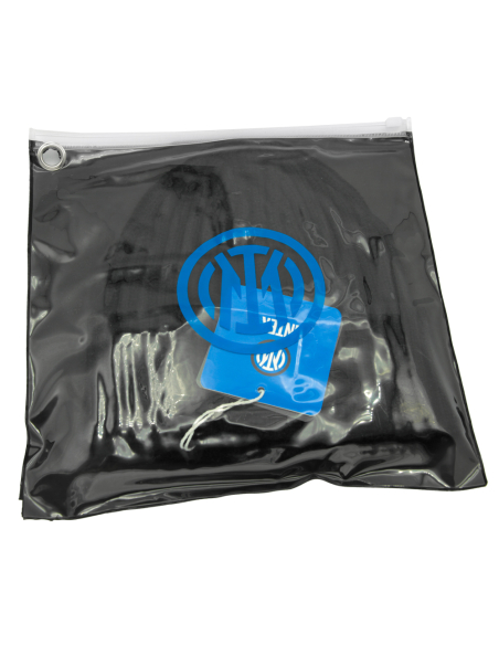 CAPPELLO SKIPPER NERO PATCH TESSUTO 45%PC 30%NY 25%PL INTER