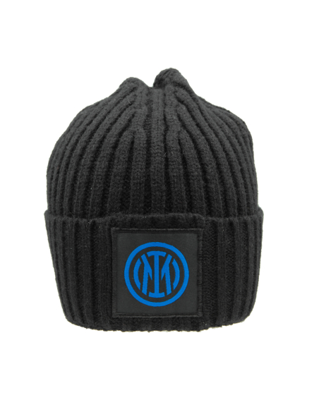 CAPPELLO SKIPPER NERO PATCH TESSUTO 45%PC 30%NY 25%PL INTER