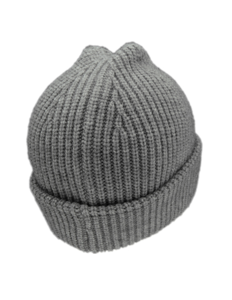 CAPPELLO SKIPPER GRIGIO PATCH PELLE RICAMATO 47%PC 31%PL 22%NY INTER
