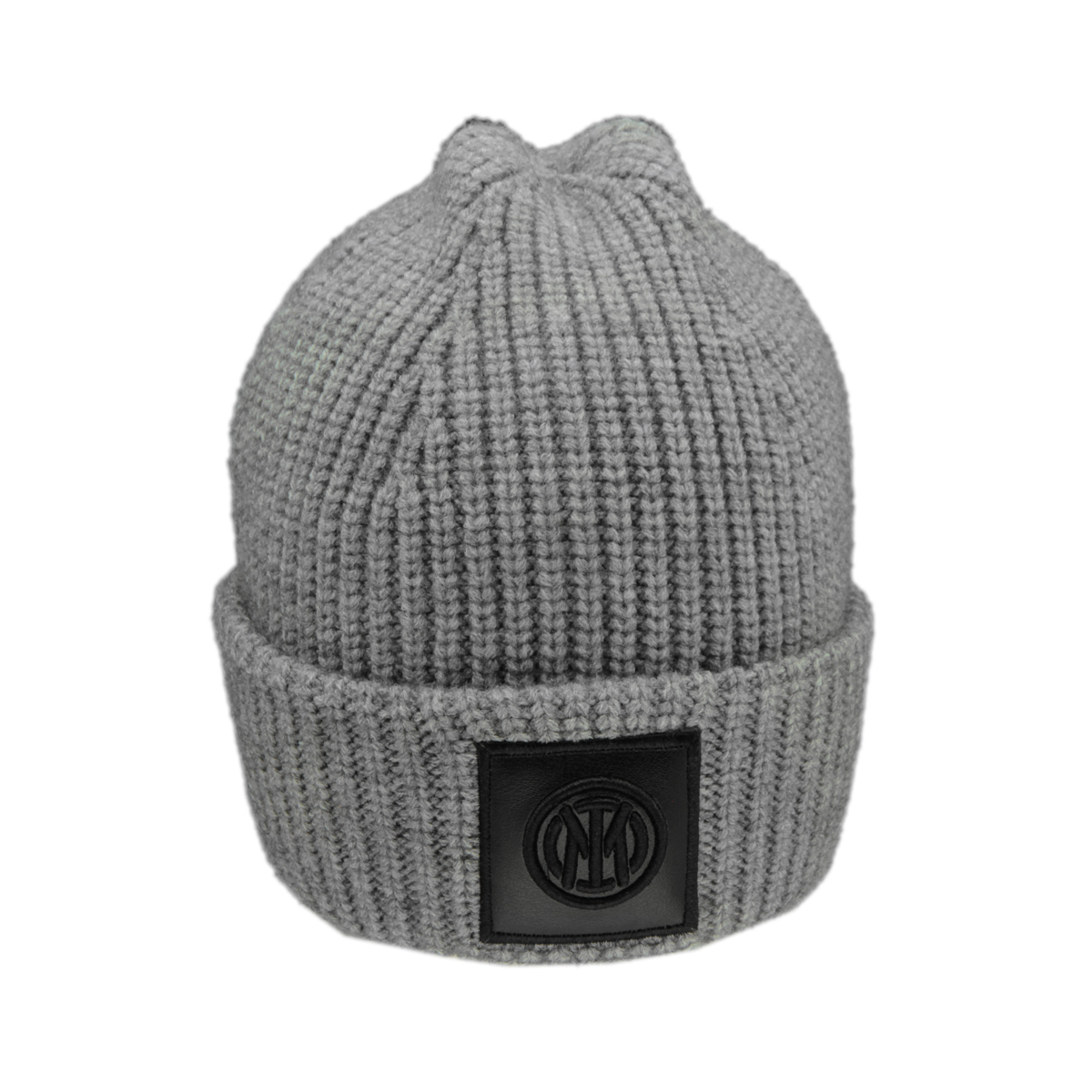 CAPPELLO SKIPPER GRIGIO PATCH PELLE RICAMATO 47%PC 31%PL 22%NY INTER