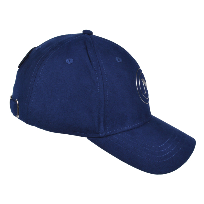 CAPPELLO BASEBALL ALCANTARA LOGO METAL 100%PL Enzo Castellano SSC NAPOLI 2