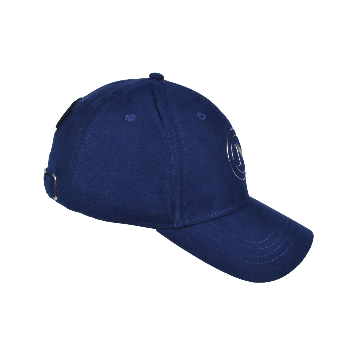 CAPPELLO BASEBALL ALCANTARA LOGO METAL 100%PL Enzo Castellano SSC NAPOLI