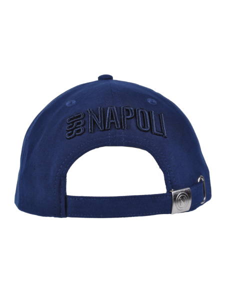 CAPPELLO BASEBALL ALCANTARA LOGO METAL 100%PL Enzo Castellano SSC NAPOLI