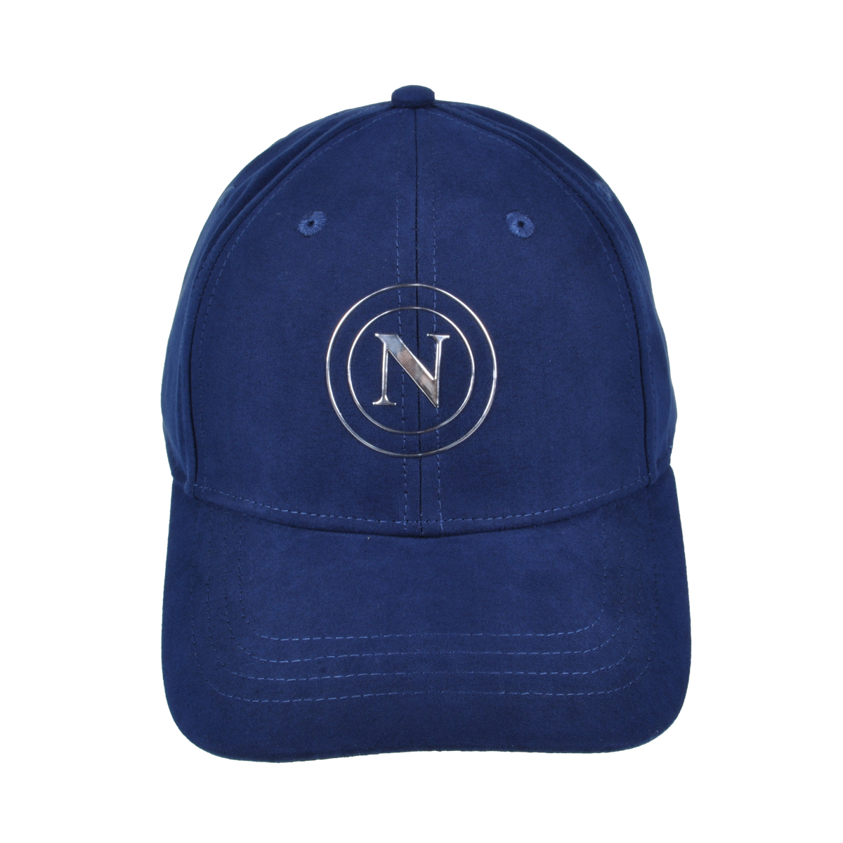CAPPELLO BASEBALL ALCANTARA LOGO METAL 100%PL Enzo Castellano SSC NAPOLI