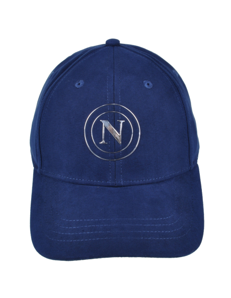 CAPPELLO BASEBALL ALCANTARA LOGO METAL 100%PL Enzo Castellano SSC NAPOLI