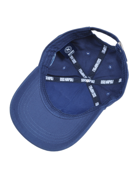 CAPPELLO BASEBALL COTONE RICAMATO  100%CO Enzo Castellano SSC NAPOLI