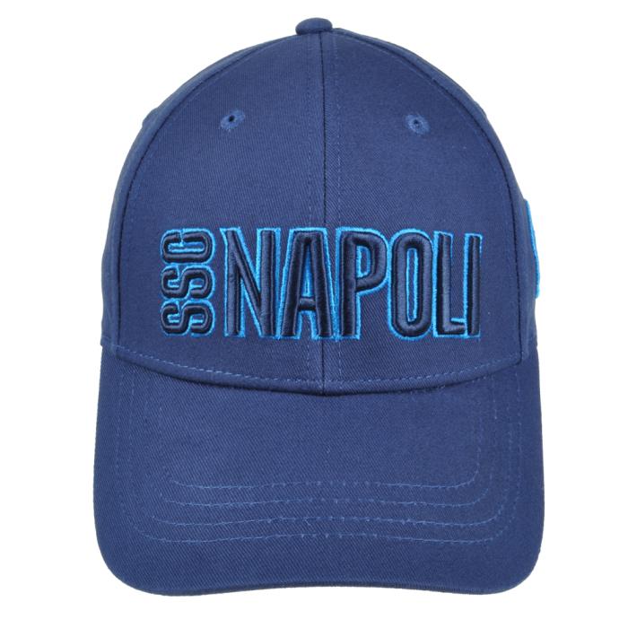 CAPPELLO BASEBALL COTONE RICAMATO  100%CO Enzo Castellano SSC NAPOLI