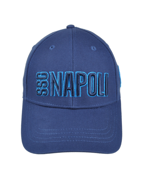 CAPPELLO BASEBALL COTONE RICAMATO  100%CO Enzo Castellano SSC NAPOLI