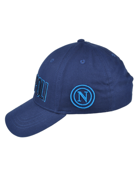 CAPPELLO BASEBALL COTONE RICAMATO  100%CO Enzo Castellano SSC NAPOLI