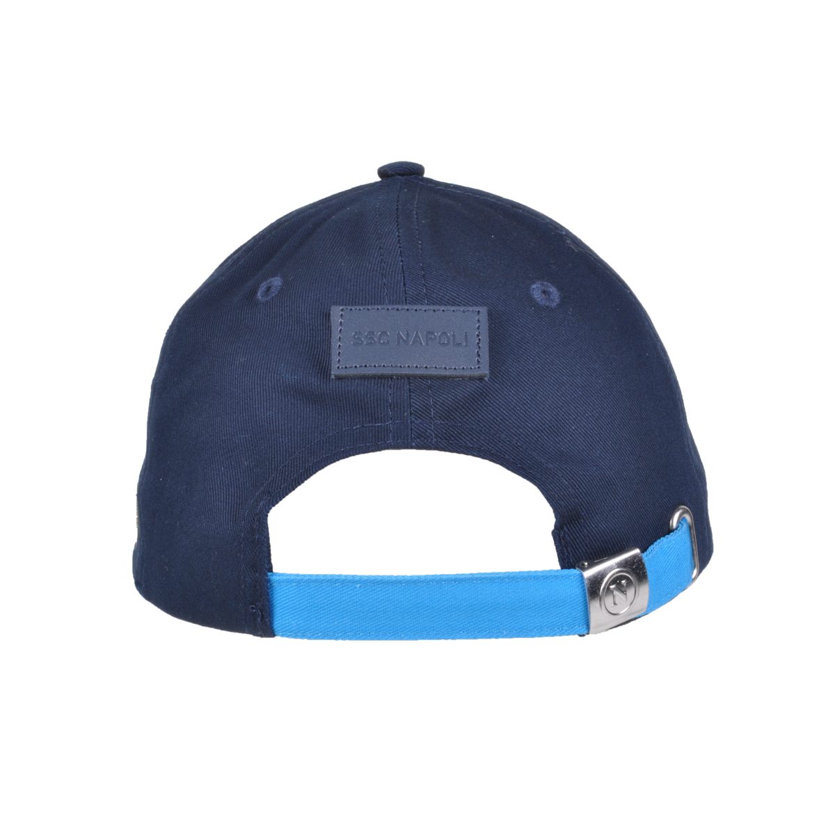 Cappello Baseball Junior Blu Tono A Tono 100%co Enzo Castellano Ssc Napoli - Imma Italy