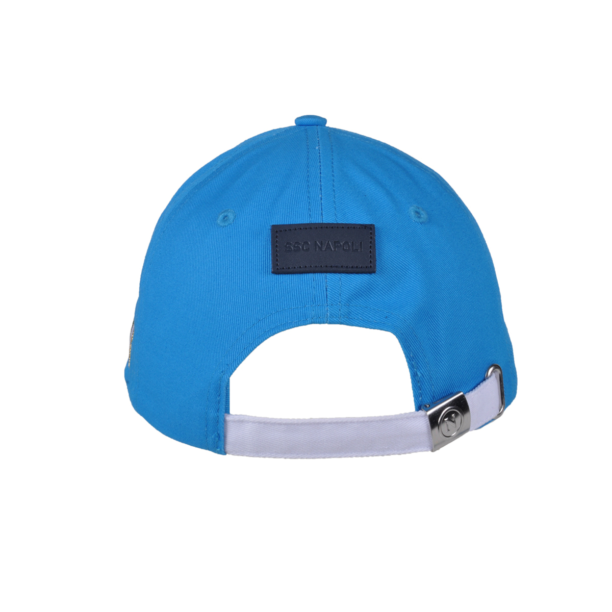 Cappello Baseball Junior Azzurro Tono A Tono 100%co Enzo Castellano Ssc Napoli - Imma Italy
