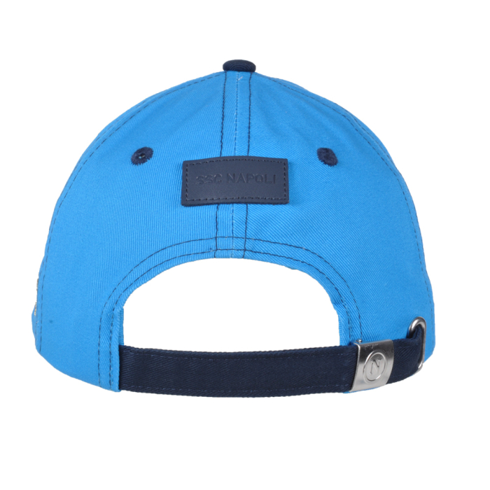 Cappello Baseball Junior Blu/azzurro 100%co Enzo Castellano Sscn Napoli - Imma Italy 2