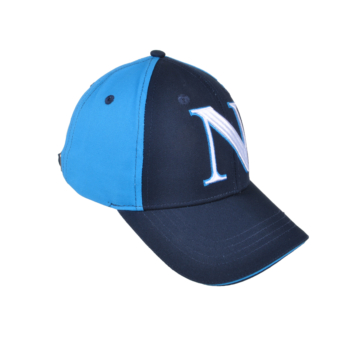 Cappello Baseball Junior Blu/azzurro 100%co Enzo Castellano Sscn Napoli - Imma Italy