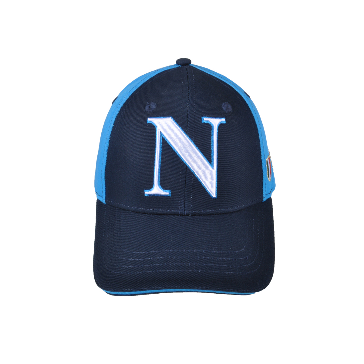 Cappello Baseball Junior Blu/azzurro 100%co Enzo Castellano Sscn Napoli - Imma Italy