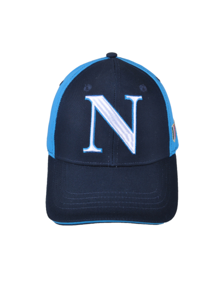 Cappello Baseball Junior Blu/azzurro 100%co Enzo Castellano Sscn Napoli - Imma Italy