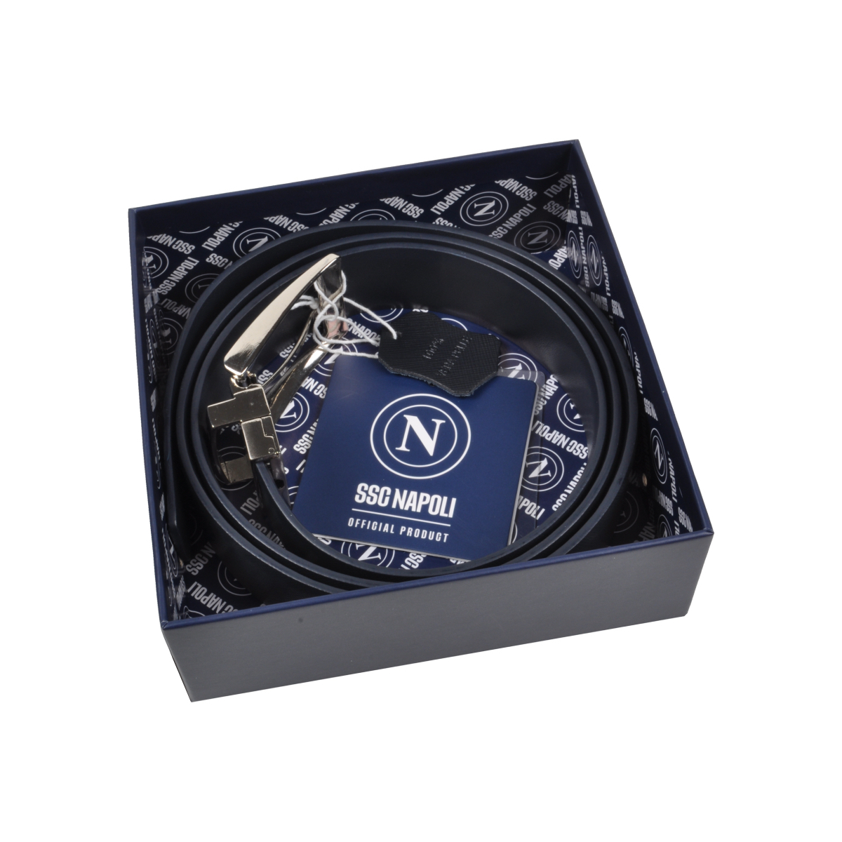 CINTURA PELLE CLASSICA REVERSIBILE SAFFIANO-LISCIA IN BOX size S M SSC NAPOLI