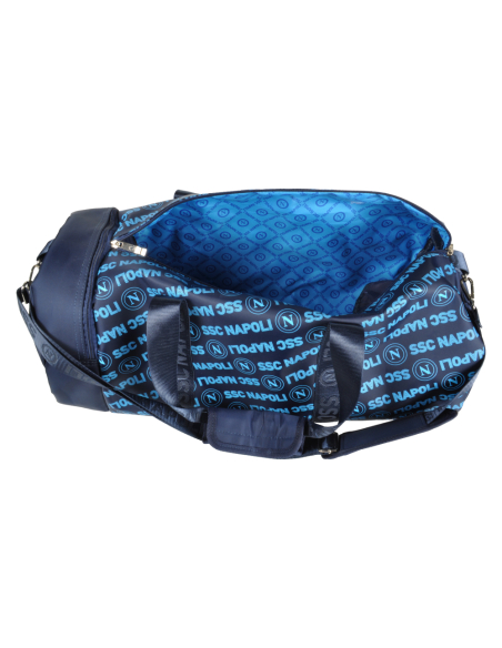 BORSONE STAMPATO BLU RIC AZZURRO 100% PL Enzo Castellano SSC NAPOLI