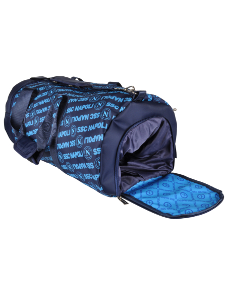BORSONE STAMPATO BLU RIC AZZURRO 100% PL Enzo Castellano SSC NAPOLI