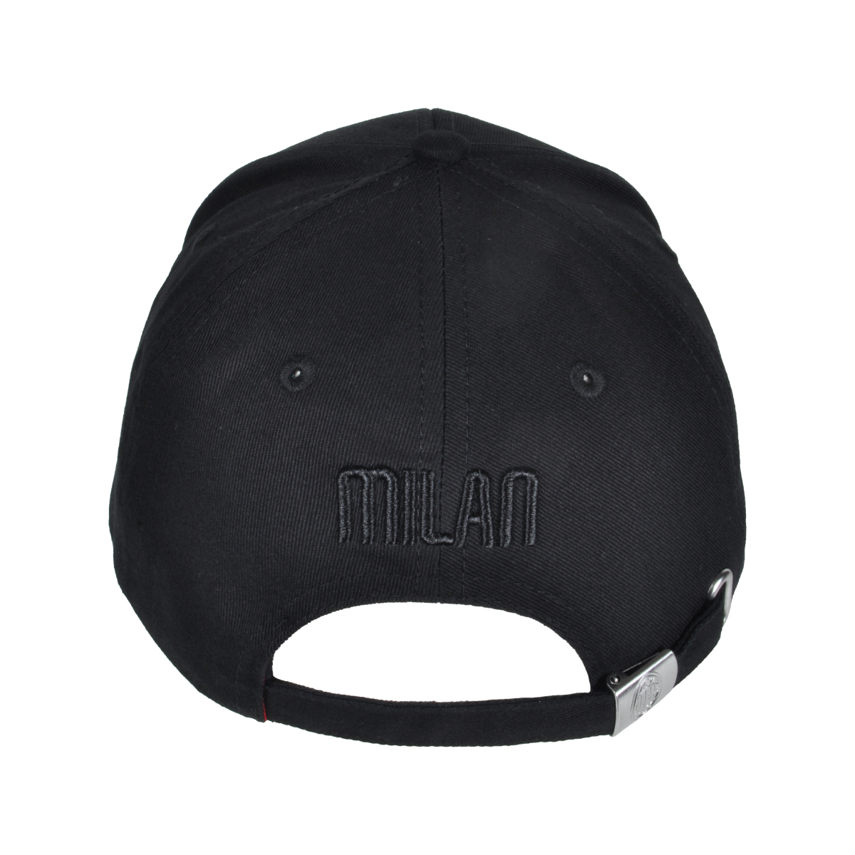 CAPPELLO BASEBALL PATCH PELLE E RICAMO 100%CO MILAN