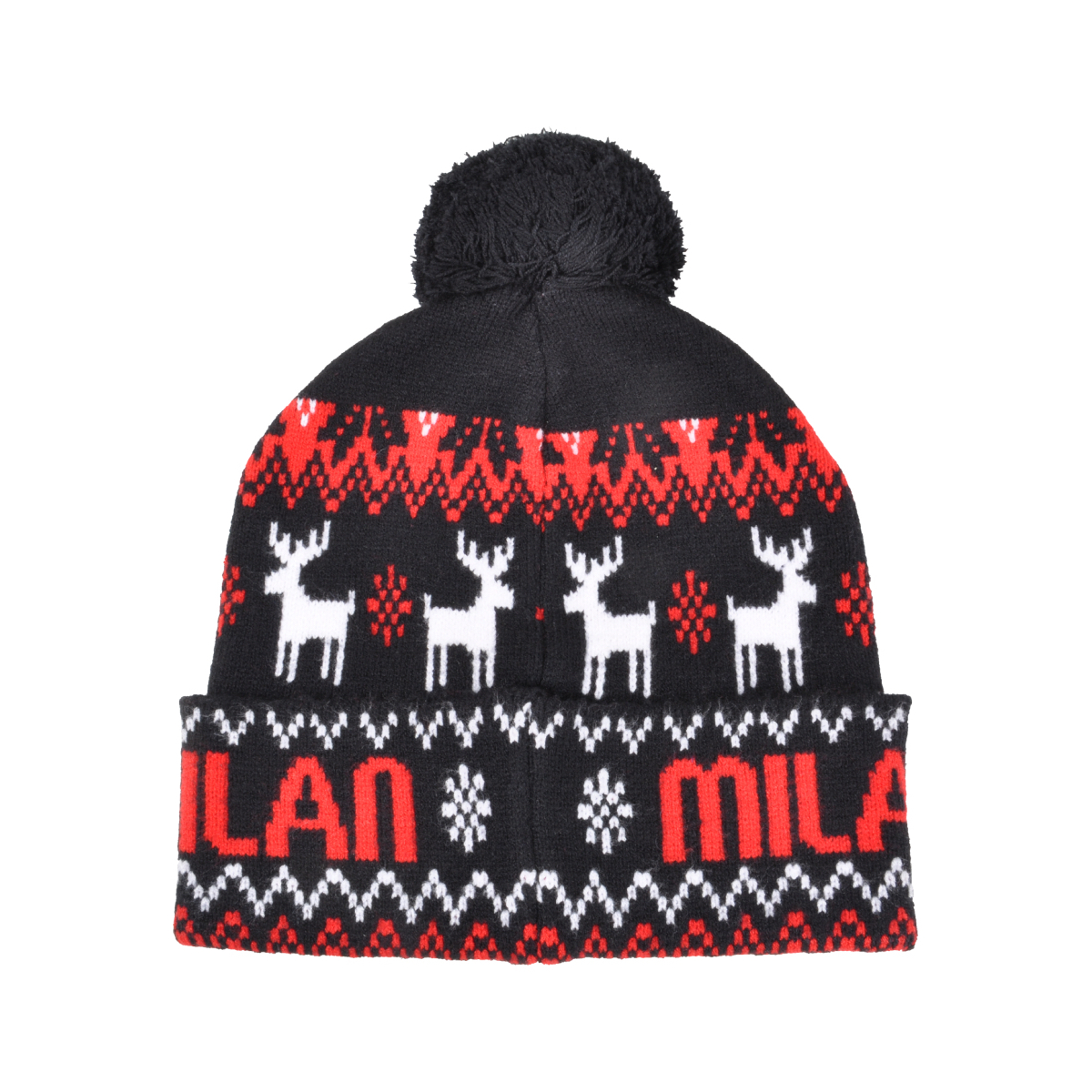 CAPPELLO PONPON JACQUARD PATCH PELLE 52%VI 30%PL 18%PA MILAN
